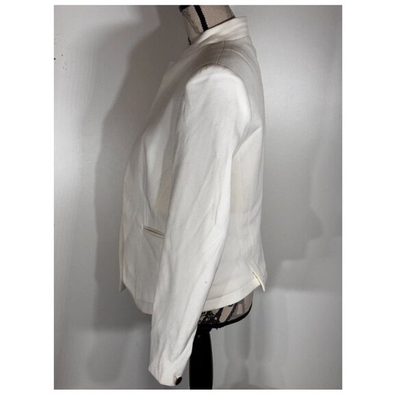 Rag & Bone Blake Pique Blazer, Ivory, Womens Size 10 - Picture 3 of 6